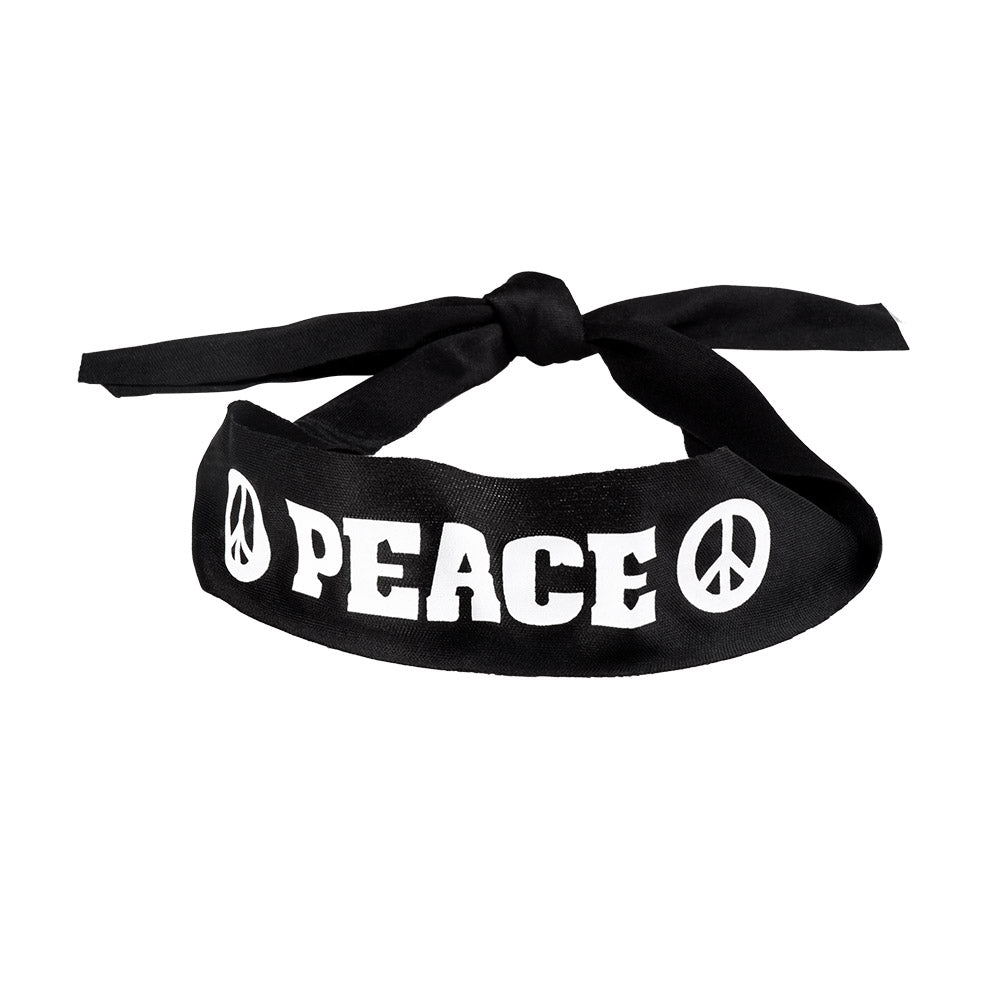 Hoofdband Peace zwart - foto 2