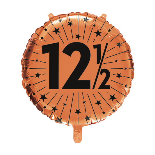 Folieballon 18 Inch 12,5 Jaar Koper