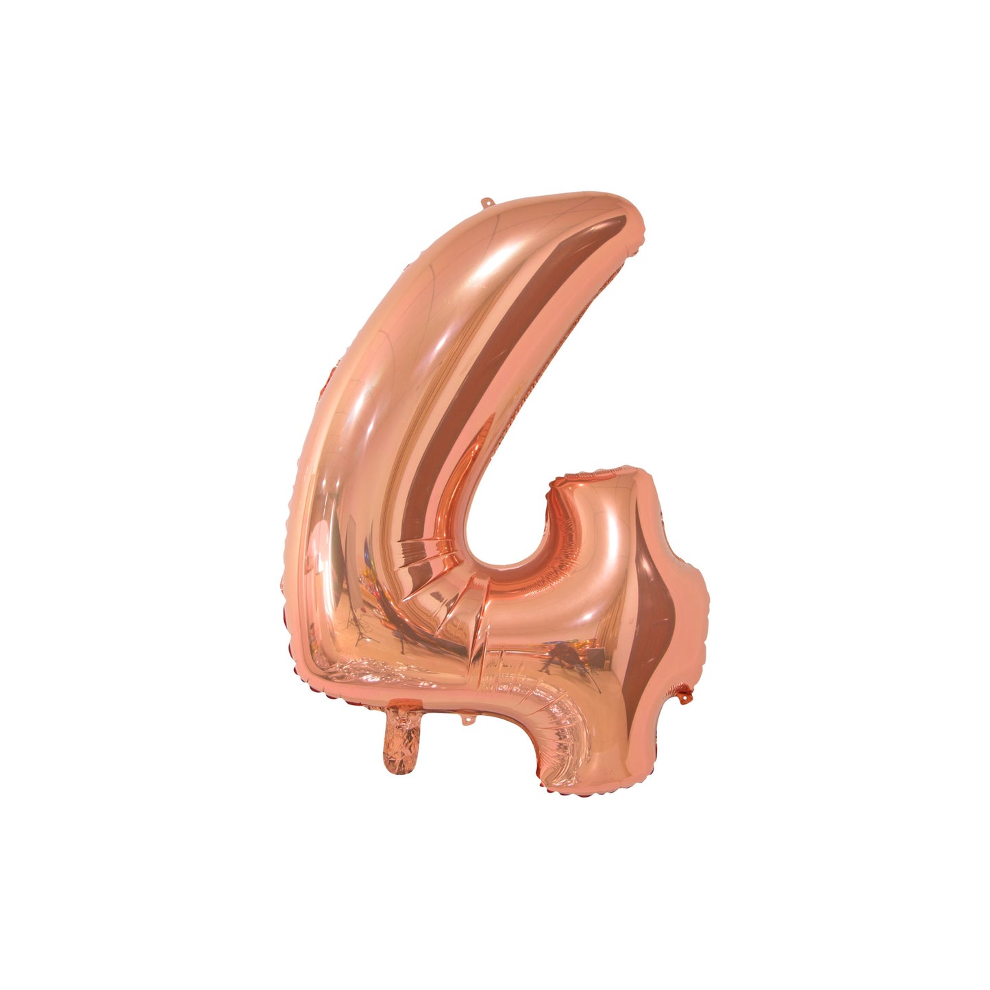 Folie Cijferballon Rosé Goud 66 cm
