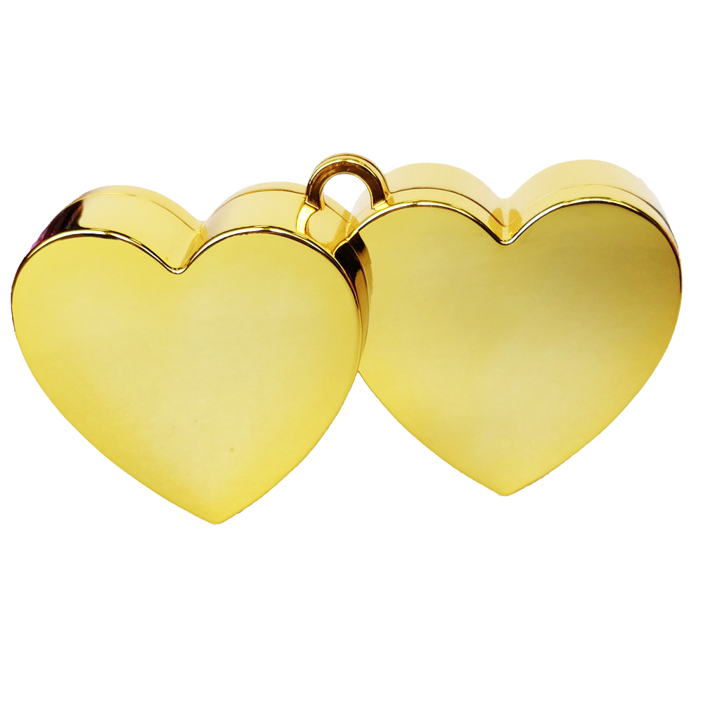 Ballongewicht hart goud 140 g