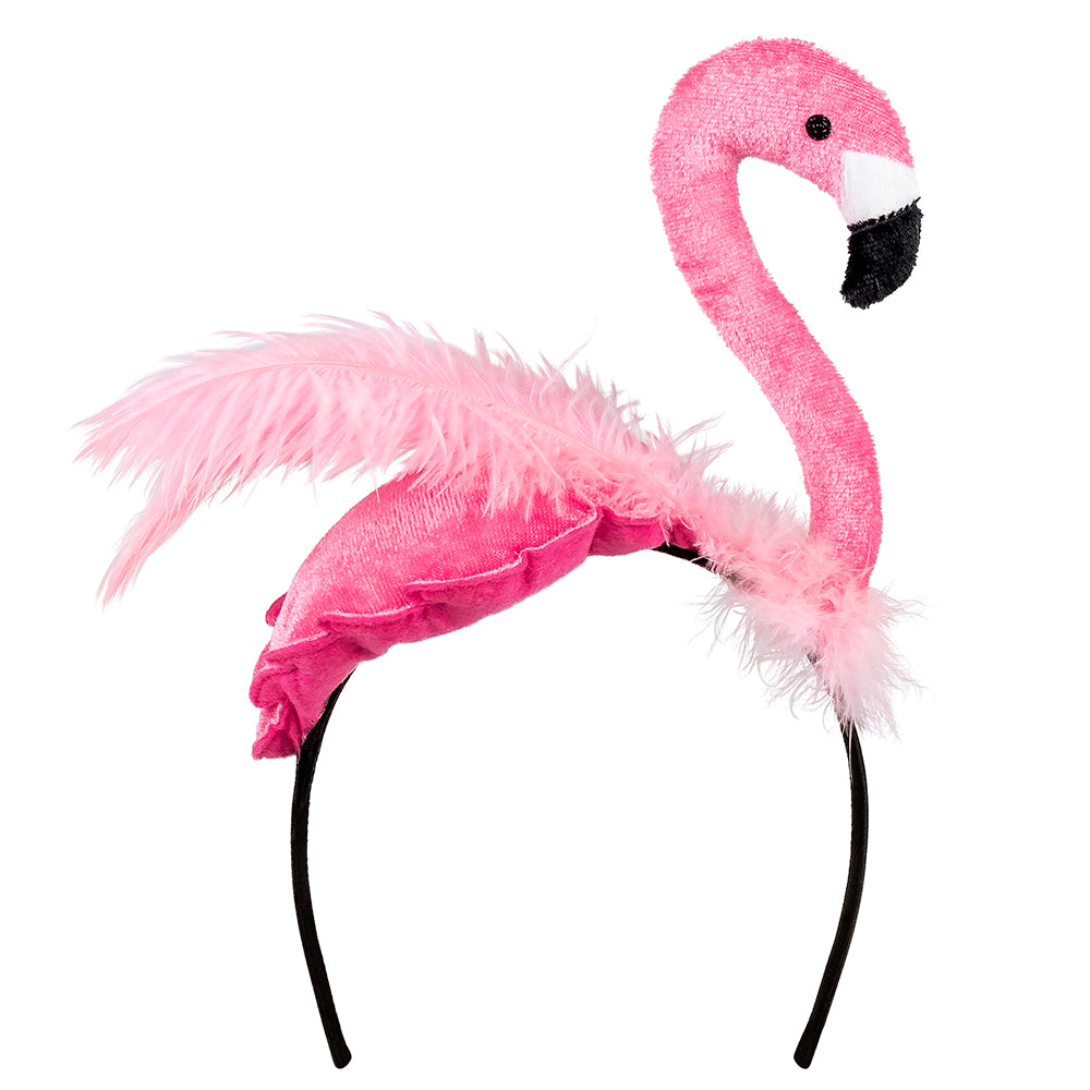 Diadeem flamingo roze - foto 2