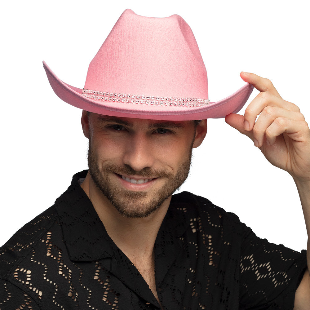 Cowboyhoed Daisy roze - foto 3