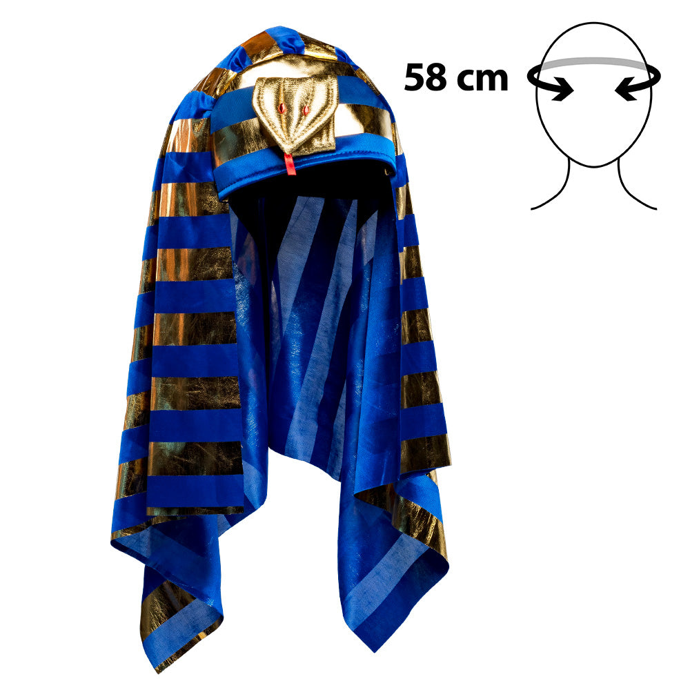Faraohoed blauw goud - foto 2