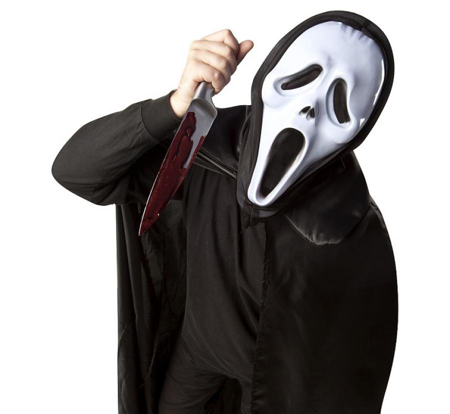 Masker Scream met kap - foto 2
