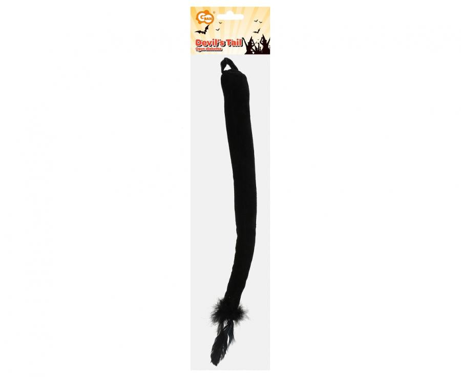 Duivelsstaart zwart 38 cm - foto 2