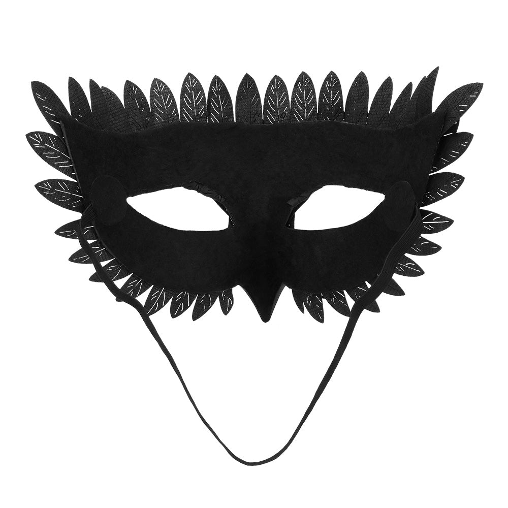 Oogmasker raaf zwart - foto 4