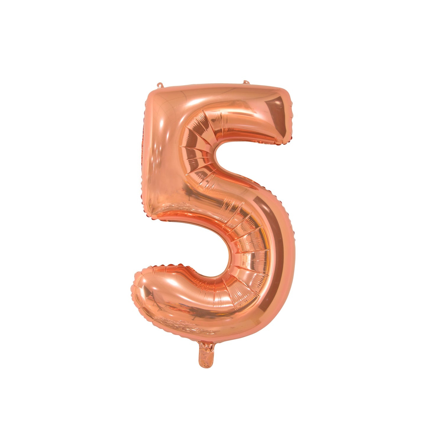 Folie Cijferballon Rosé Goud 66 cm