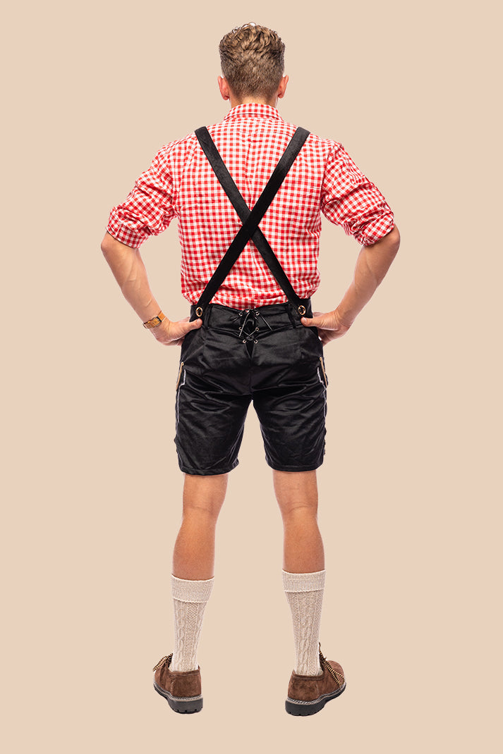 Oktoberfest kostuum Otto, achterkant van het tenue