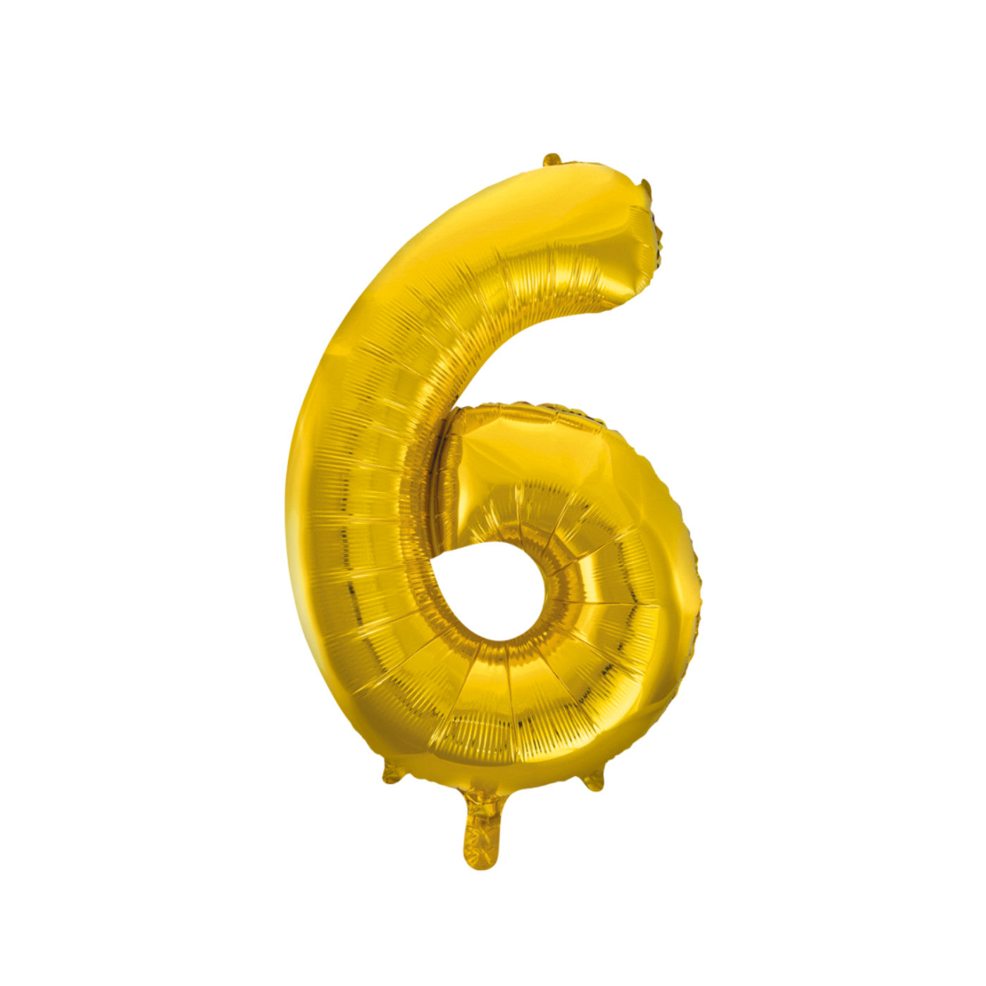 Folie cijferballon goud 86 cm