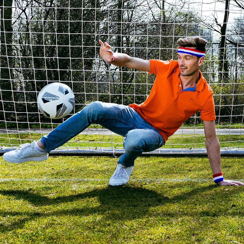 Zweetbandjes Nederland set van 3 - foto 4