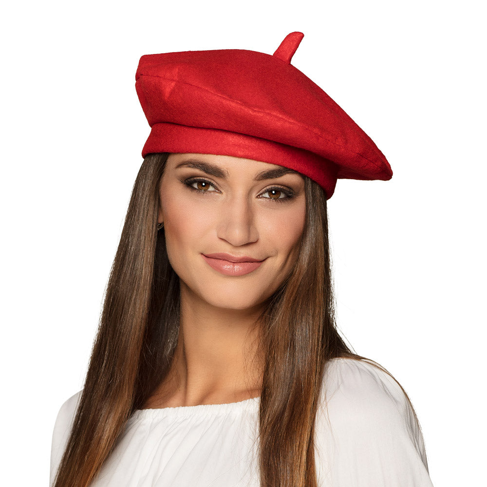 Baret Frans rood