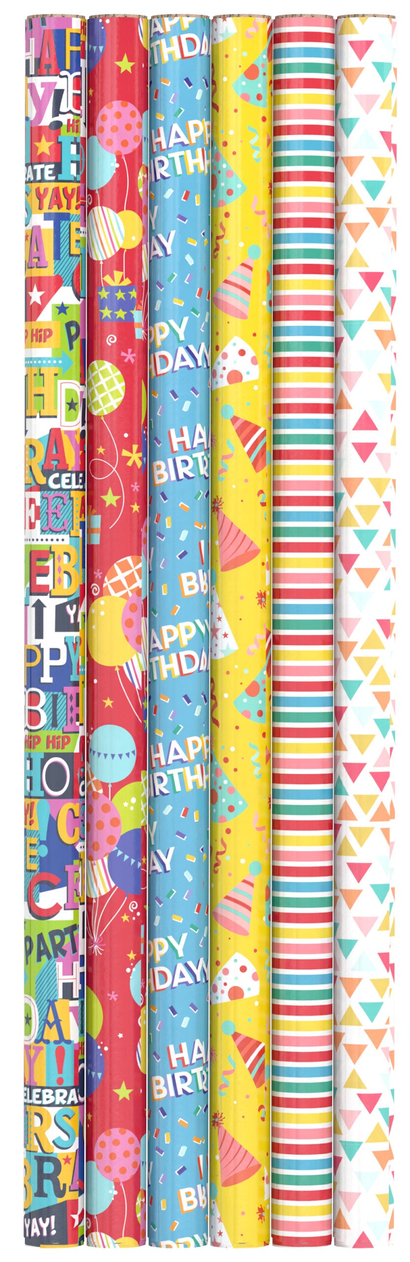 Cadeaupapier verjaardag 70 x 200 cm - foto 3