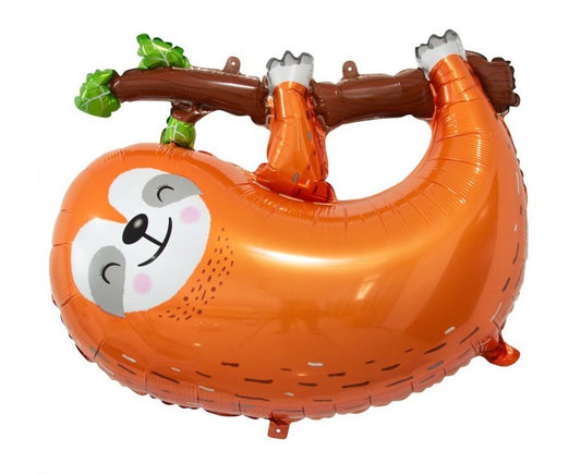 Folieballon Luiaard 68 cm