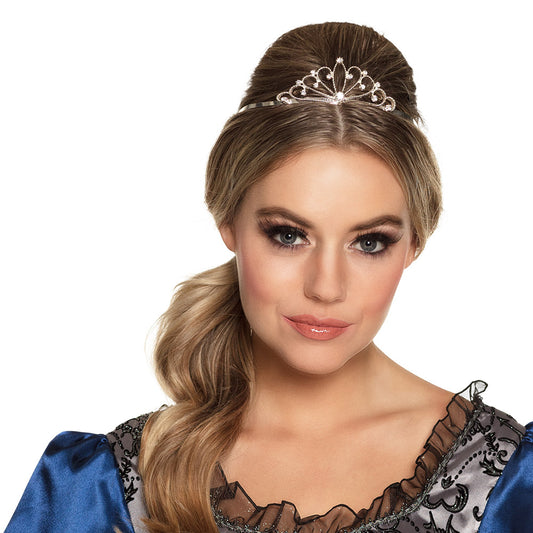 Tiara Royal Victoria zilver metaal