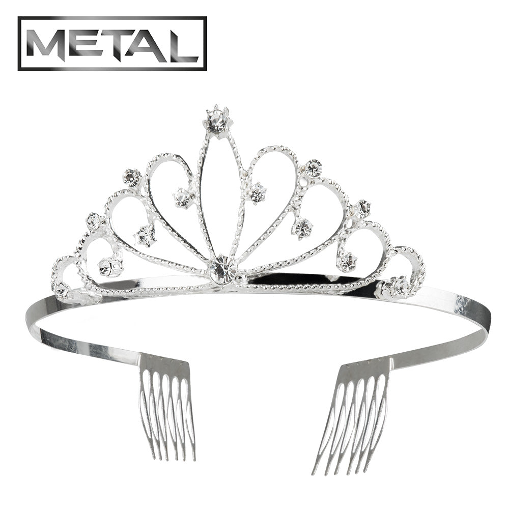 Tiara Royal Victoria zilver metaal - foto 2