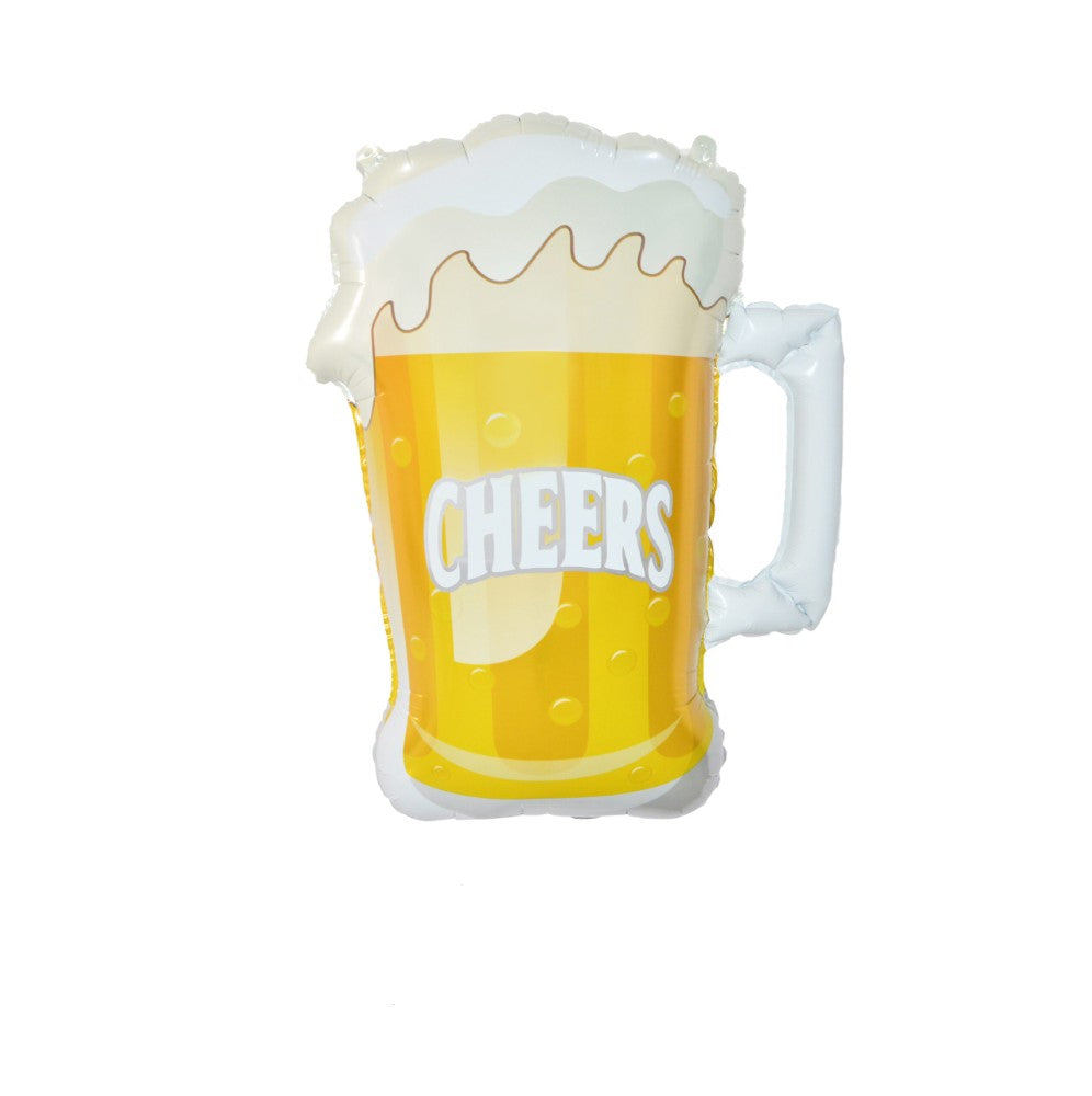 Folieballon Bierglas 77 cm