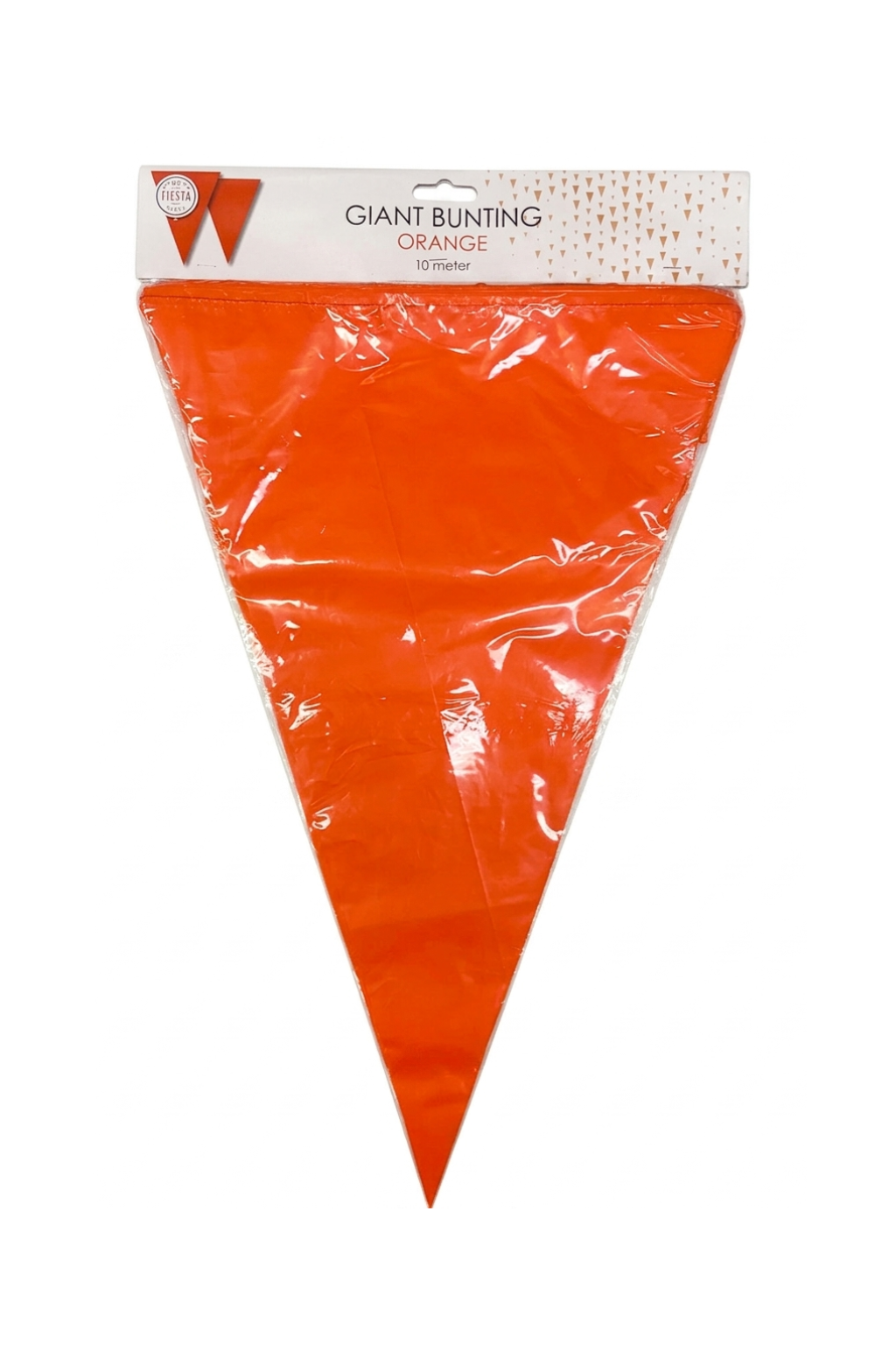 Vlaggenlijn Oranje 10 meter XXL