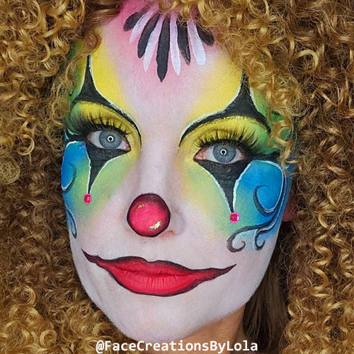 Grimas Water Make-Up Pure palet 6 kleuren - foto 3
