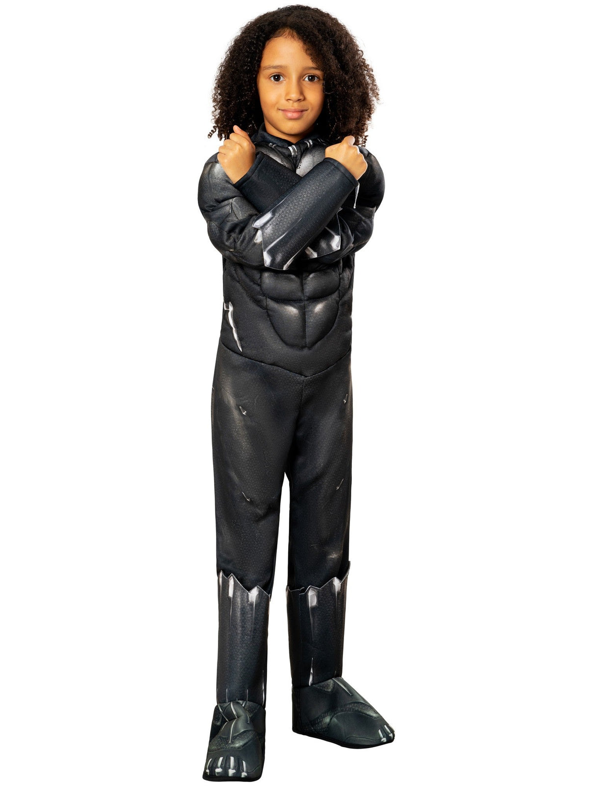 Kinderkostuum Black Panther deluxe - foto 4