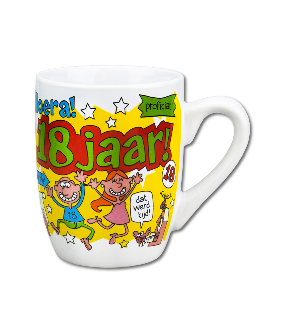 Cartoonmok 18 jaar