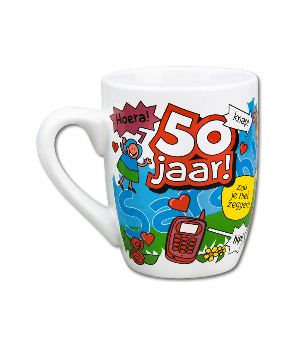 Cartoonmok Sarah 50 jaar, foto 3
