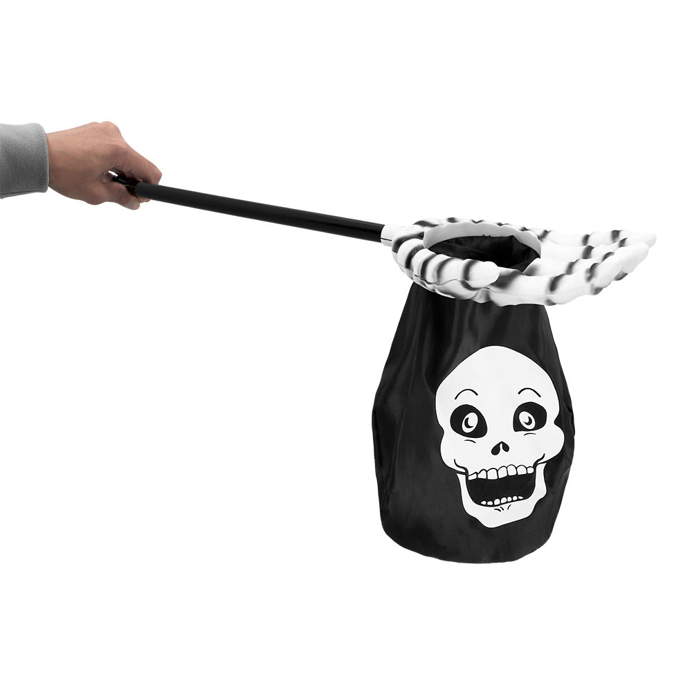 Snoepzak Trick or Treat schedel - foto 2