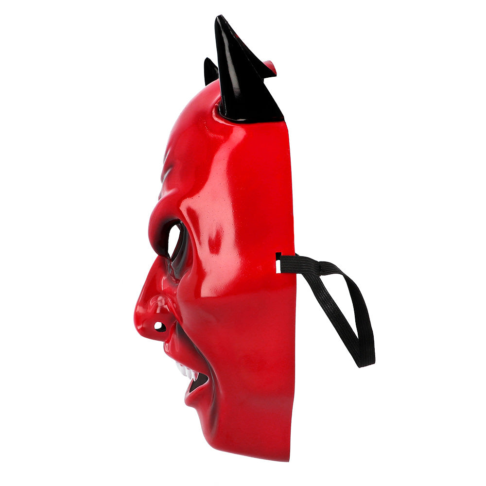Gezichtsmasker duivel rood - foto 3