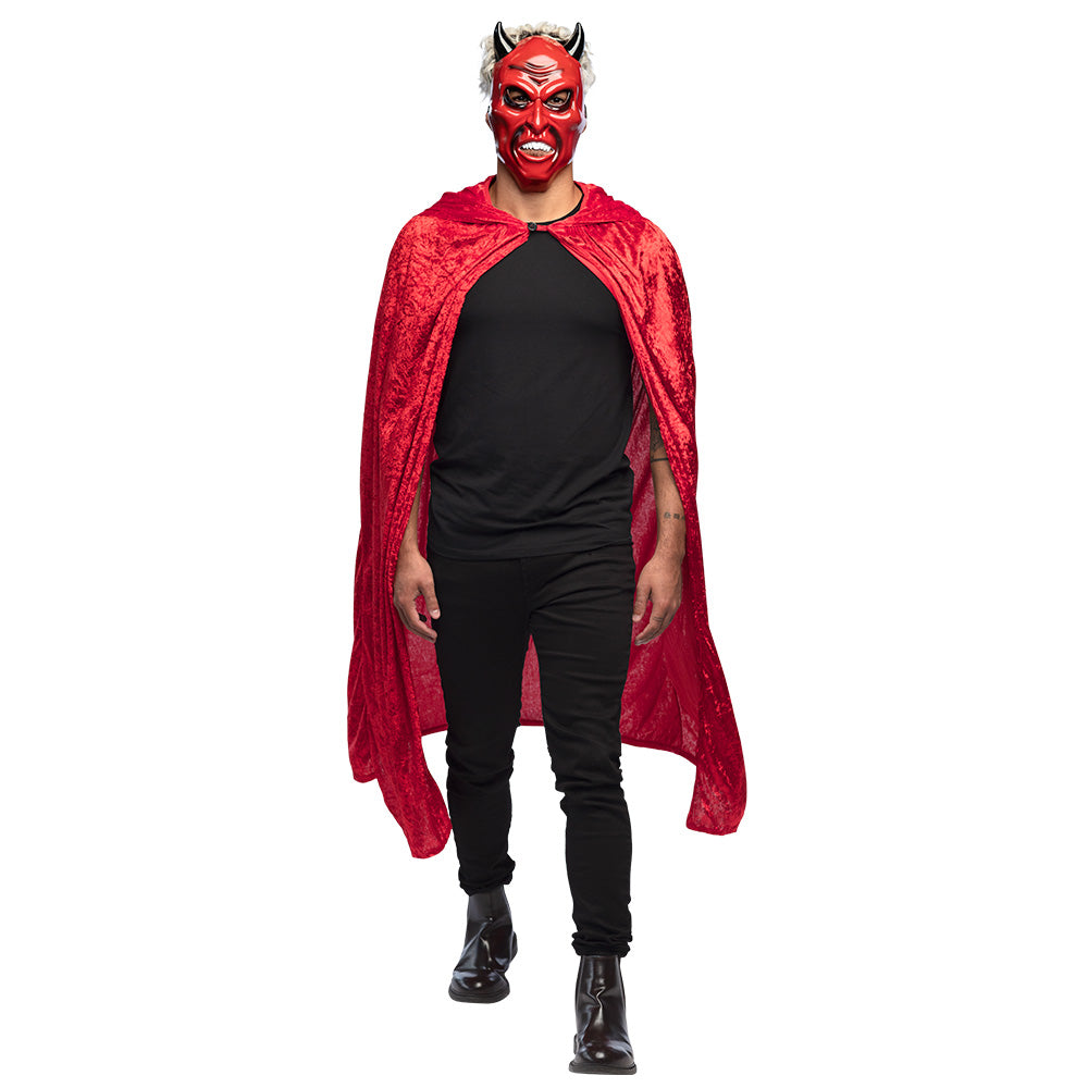 Gezichtsmasker duivel rood - foto 5