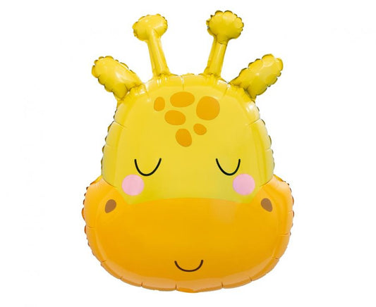 Folieballon Giraffekop 53 cm