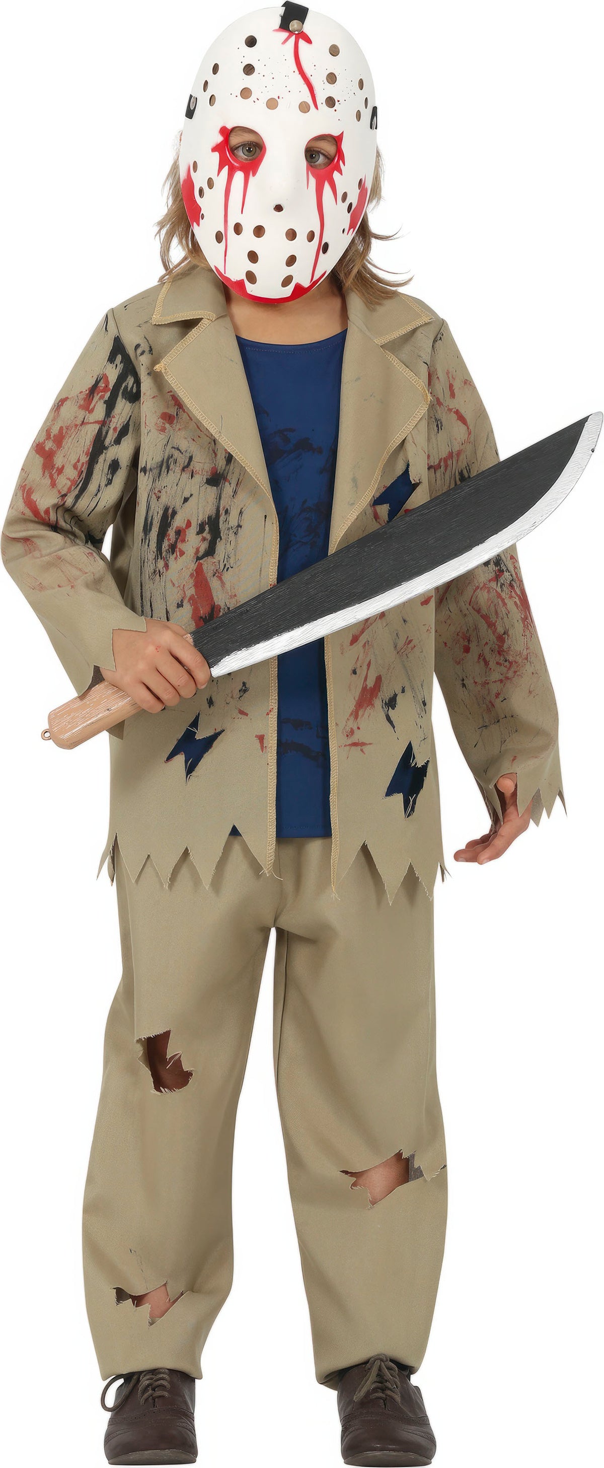 Kinderkostuum Jason horror killer - foto 2