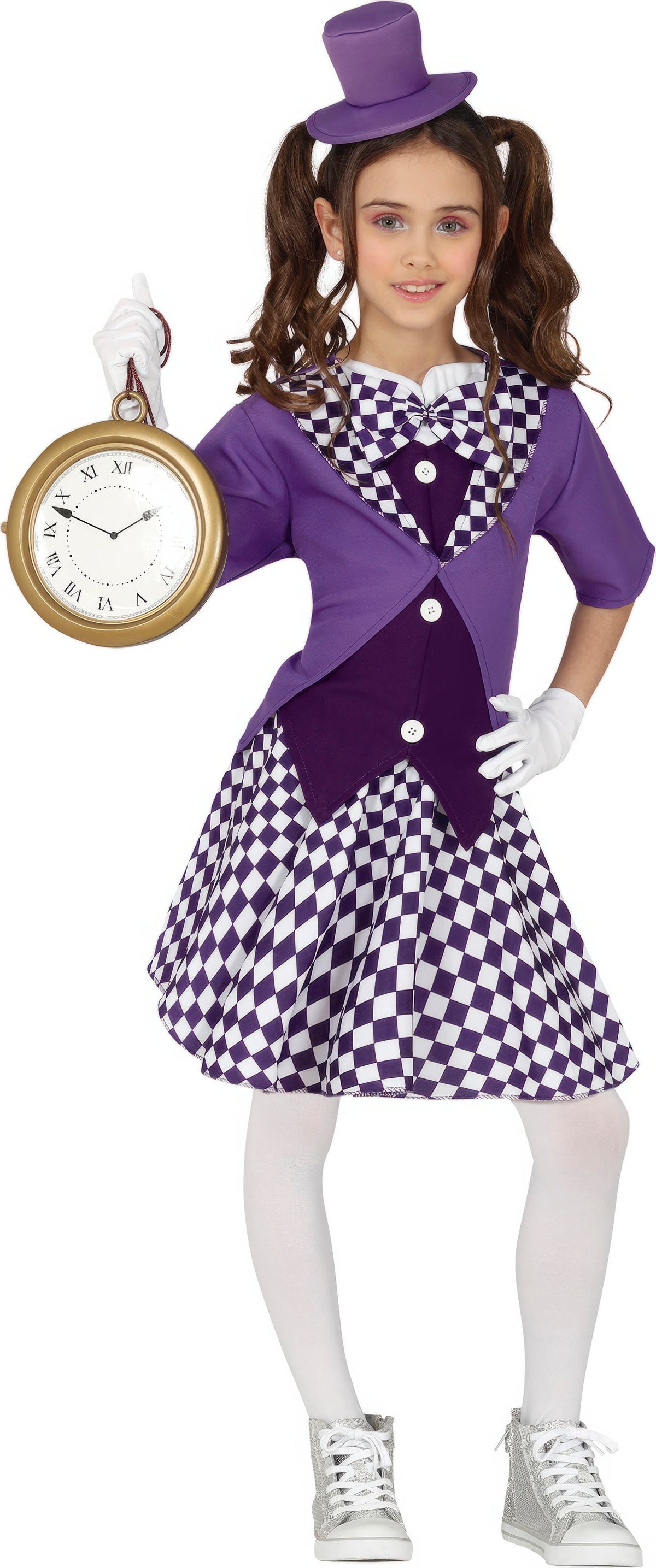 Kinderkostuum Mad Hatter meisje - foto 2