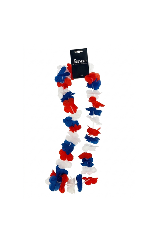 Hawaiiketting Rood Wit Blauw