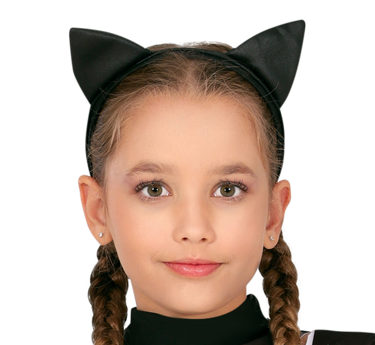 Kinderkostuum zwarte kat meisje - foto 5