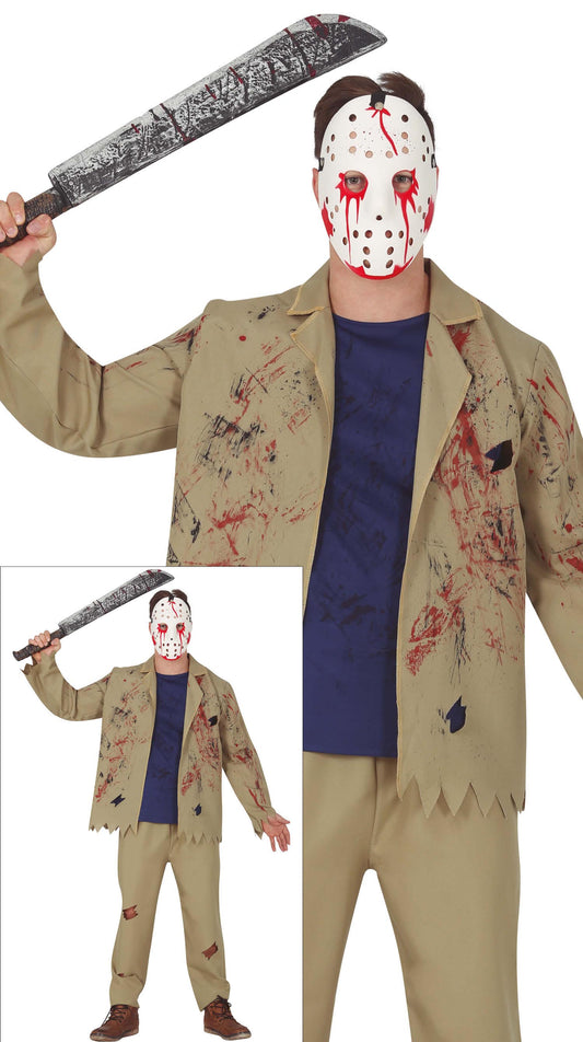 Kostuum Jason horror killer heren