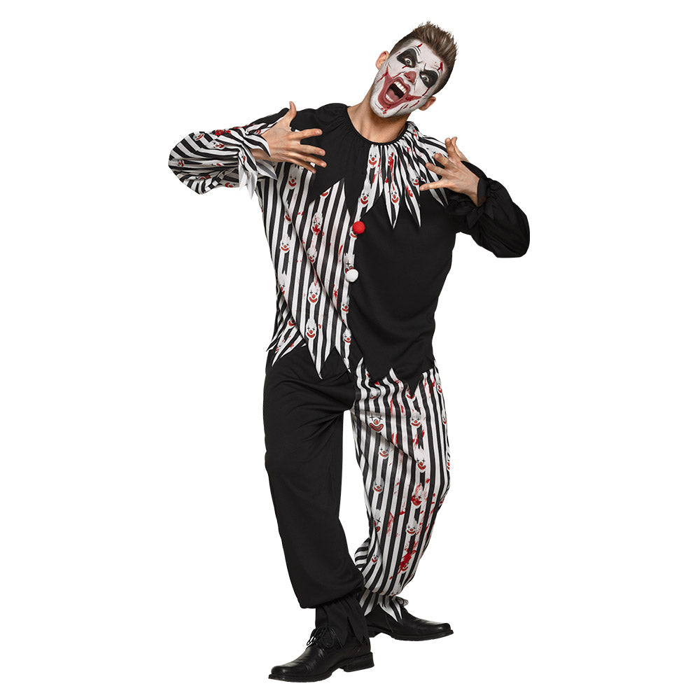 Kostuum Bloody clown heren
