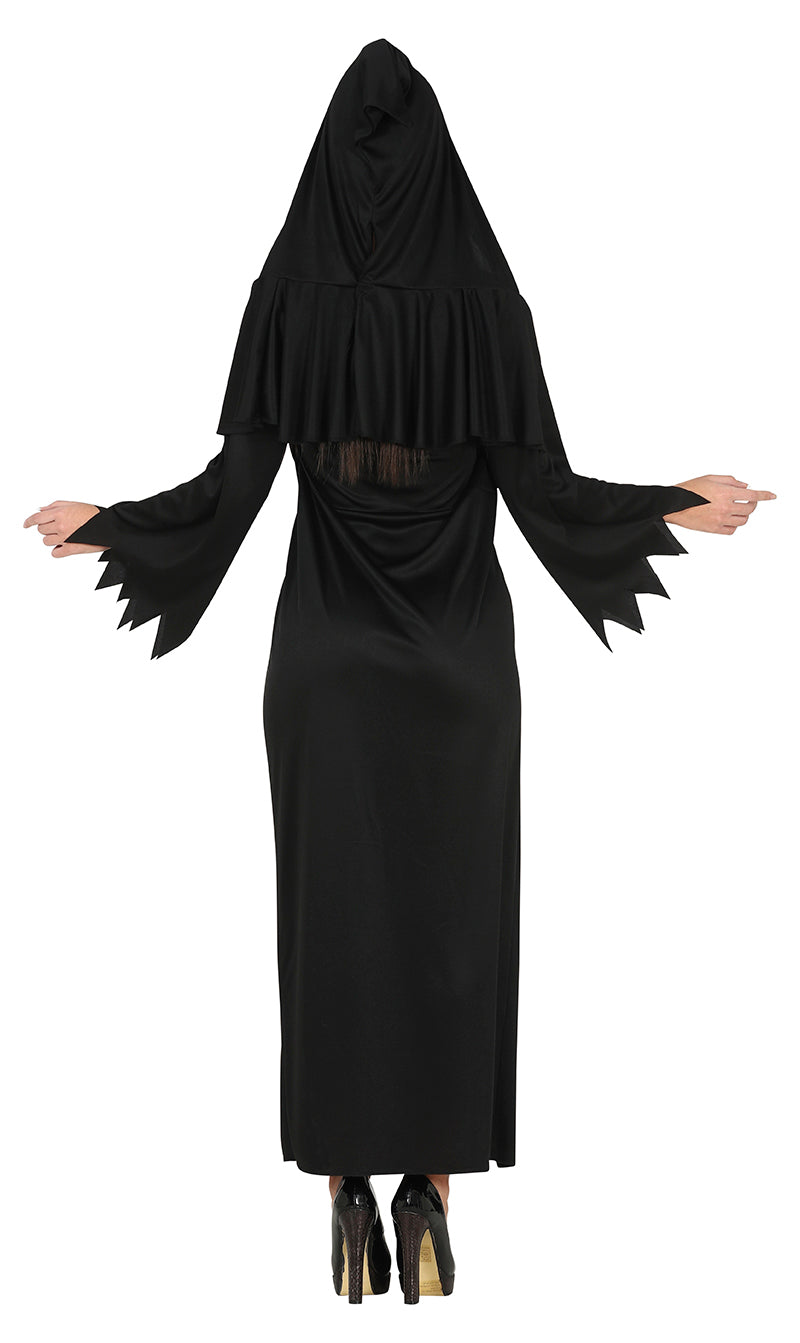 Kostuum satanist jurk dames - foto 3