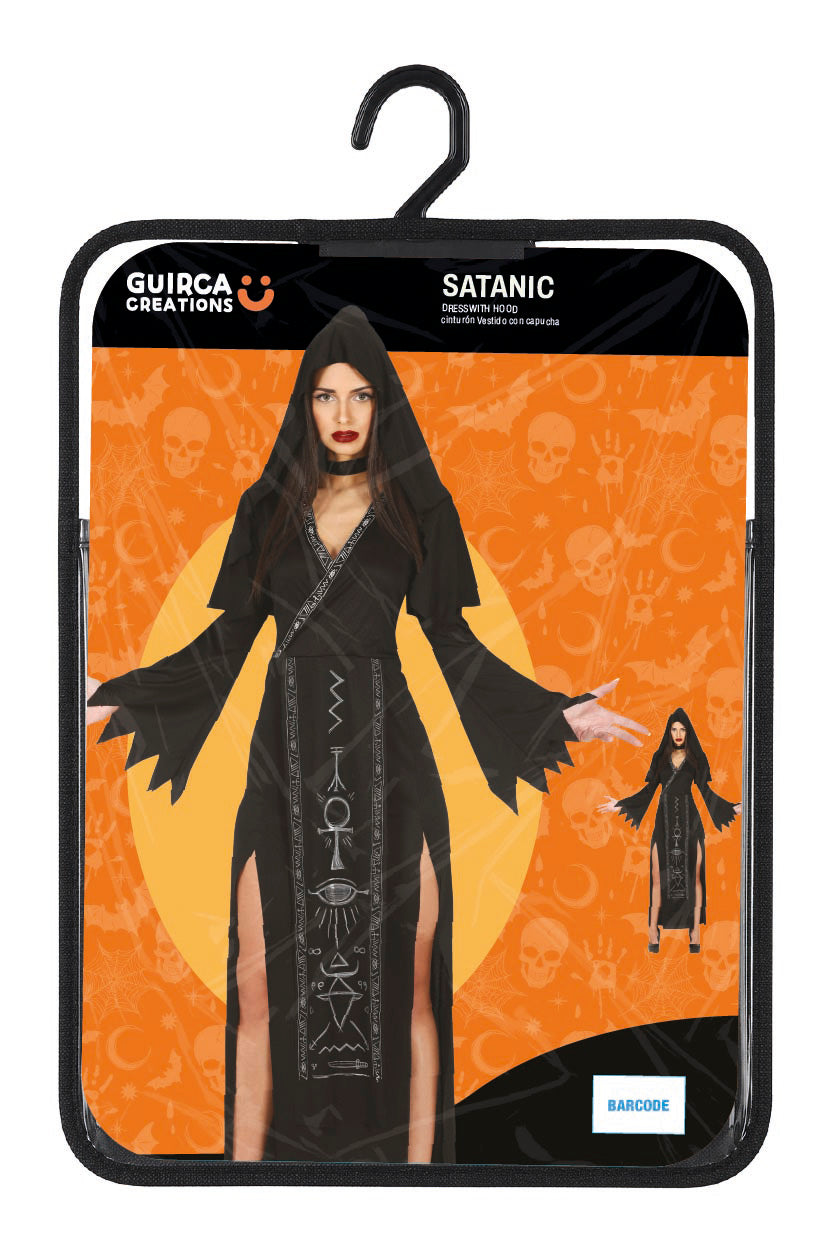 Kostuum satanist jurk dames - foto 4