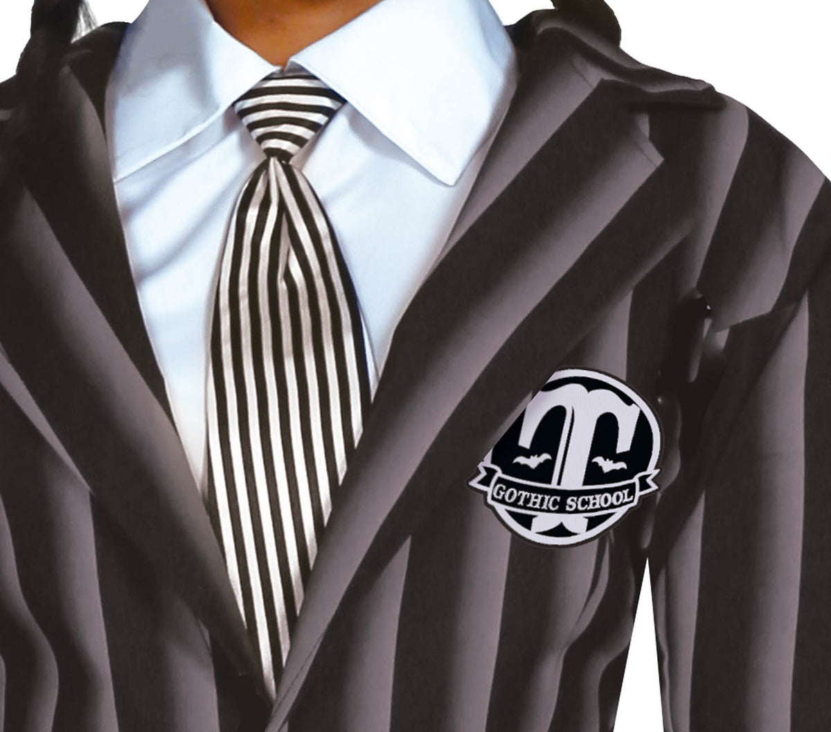 Kostuum Wednesday schooluniform dames - foto 5