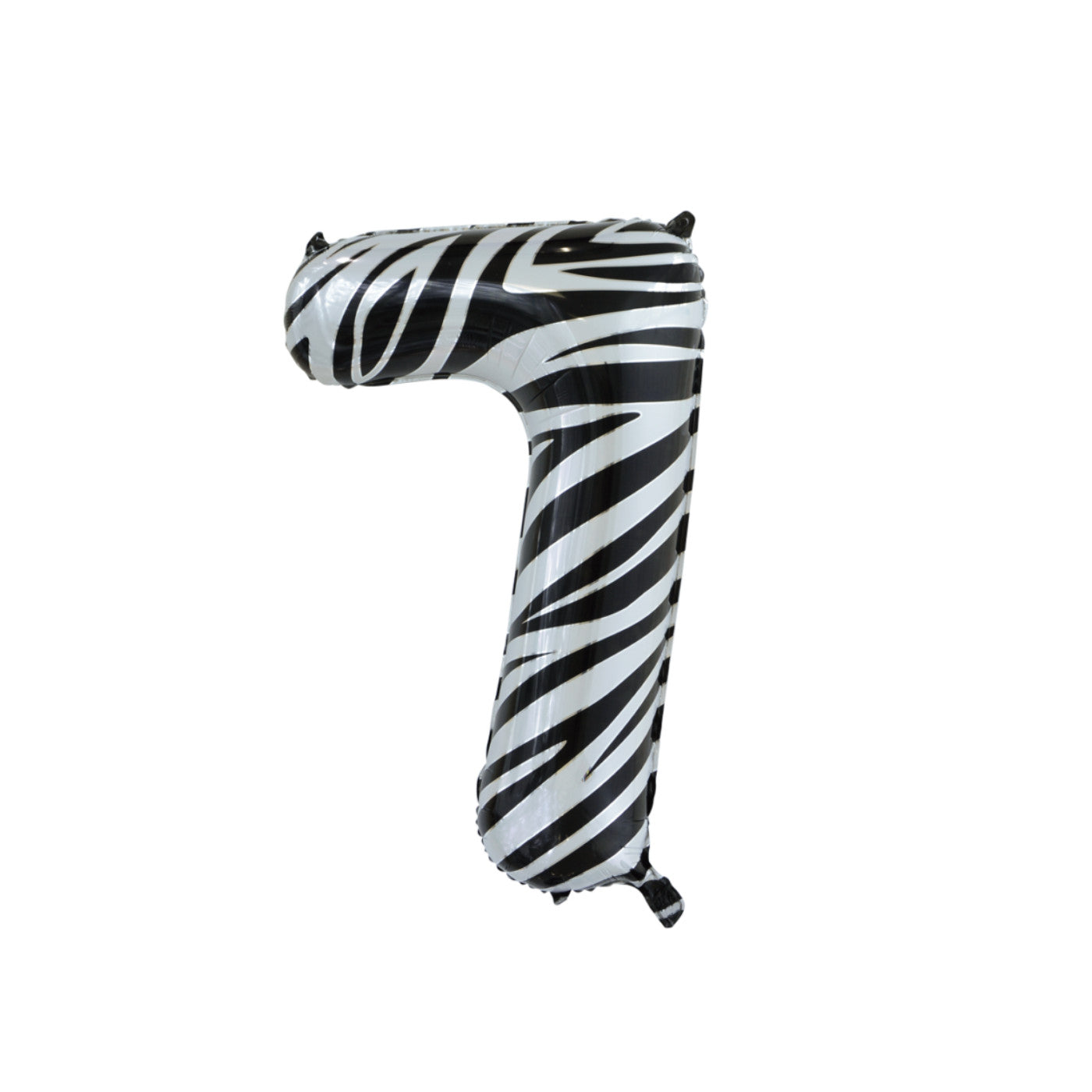 Folie cijferballon zebra 86 cm