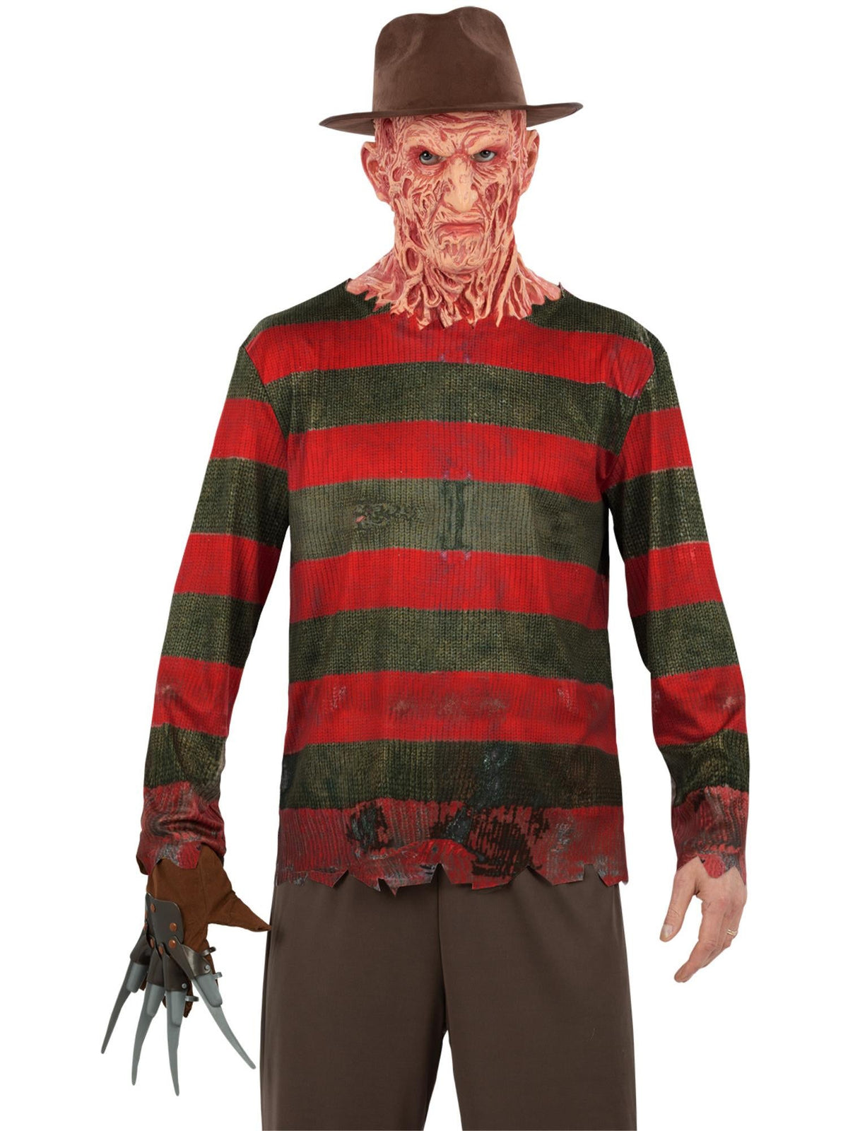 Kostuum Freddy Krueger heren (3-delig) - foto 4