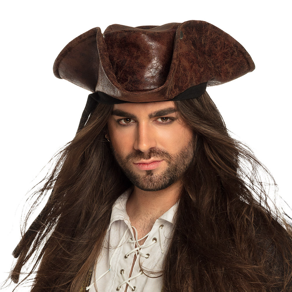 Piratenhoed Neptune bruin