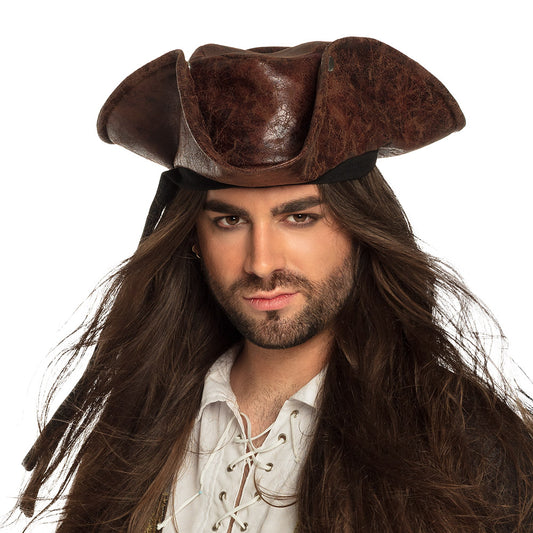 Piratenhoed Neptune bruin