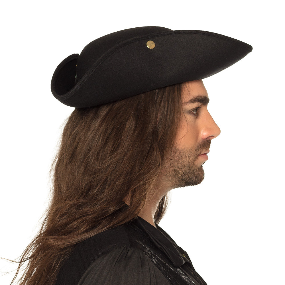 Piratenhoed Admiraal William zwart - foto 3
