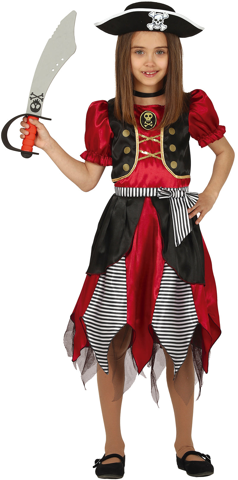 Kinderkostuum piratenmeisje - foto 2