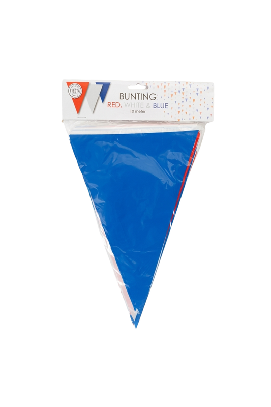 Vlaggenlijn Rood Wit Blauw 10 meter