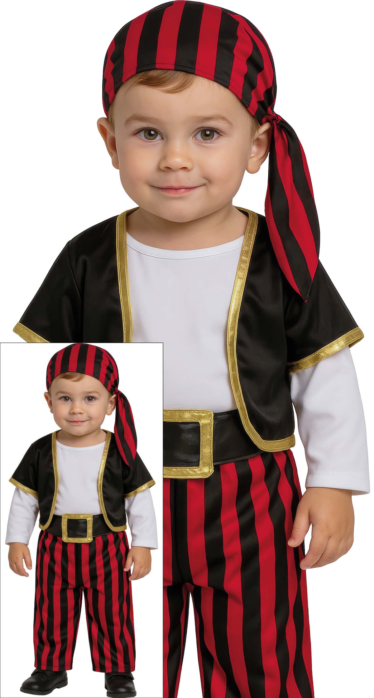 Babykostuum piraat