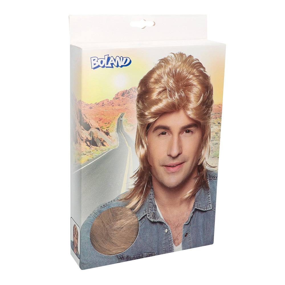 Pruik matje blond - foto 2