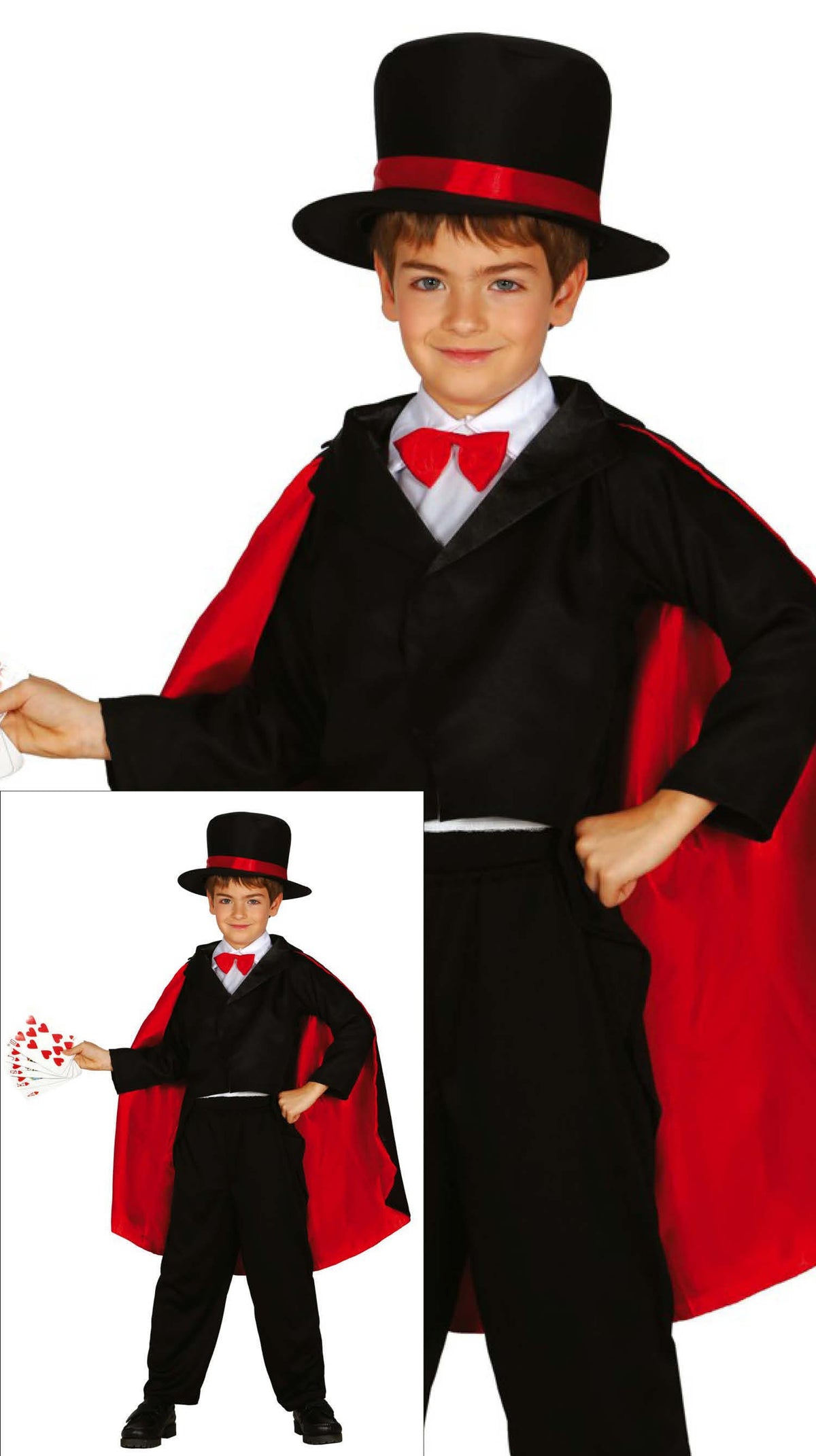 Kinderkostuum goochelaar