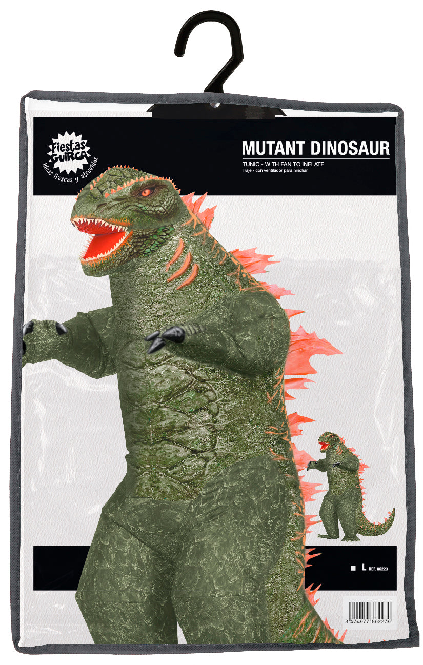 Opblaasbaar kostuum Godzilla - foto 3