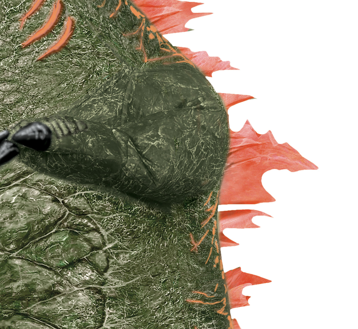 Opblaasbaar kostuum Godzilla - foto 5